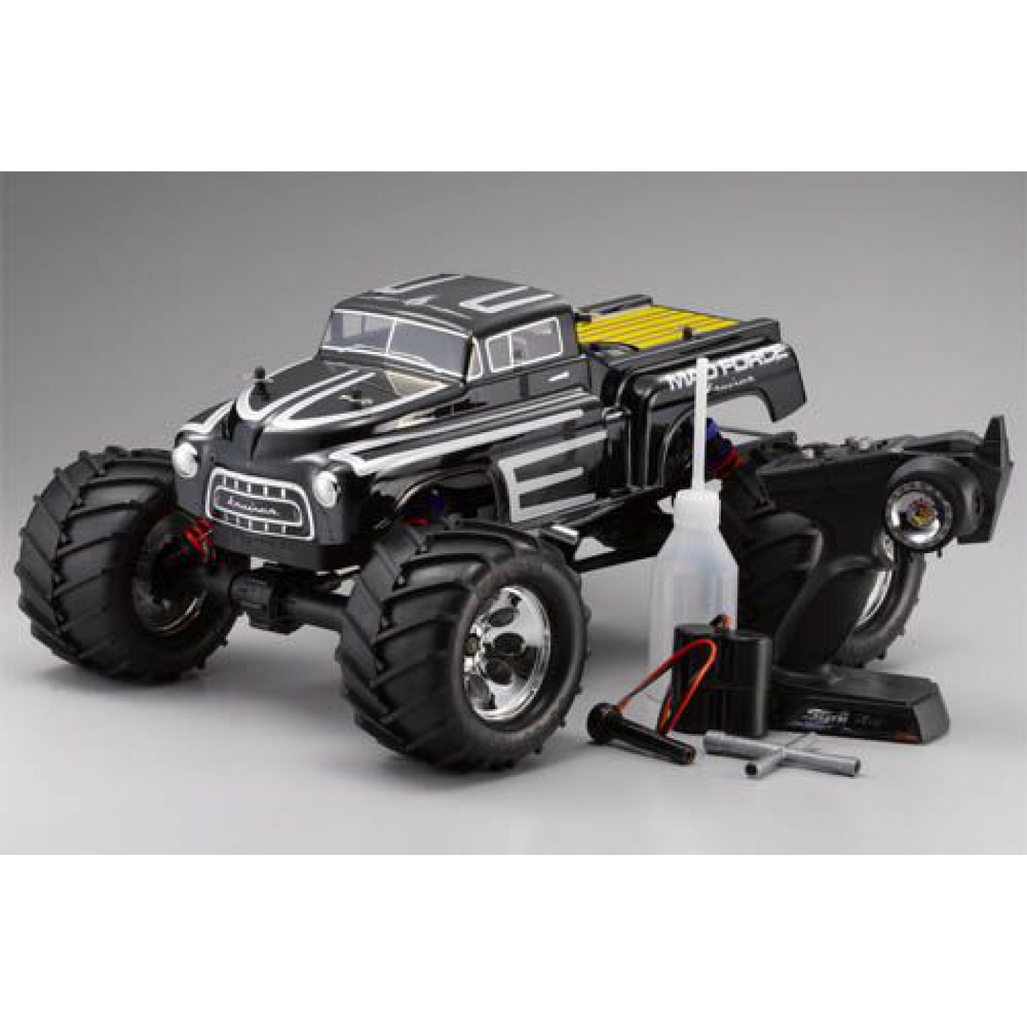 AUTOMODELO KYOSHO NITRO MAD FORCE KRUISER 1/8 MOTOR KE25 4X4 RADIO